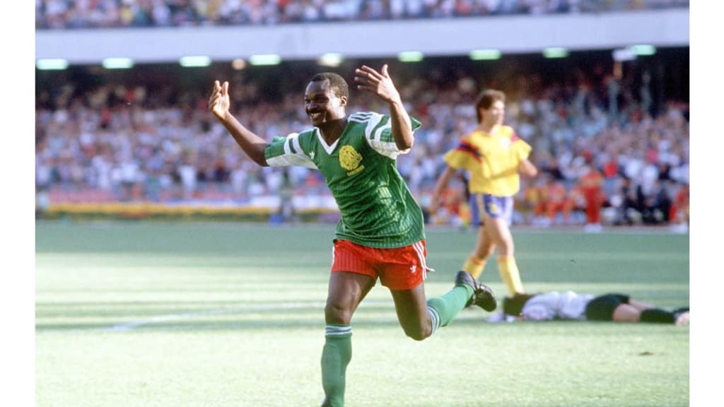 OptaJoe on X: 42 - Roger Milla was aged 42 years & 39 days when he  scored for Cameroon vs Russia at World Cup '94 - the oldest player to ever  score