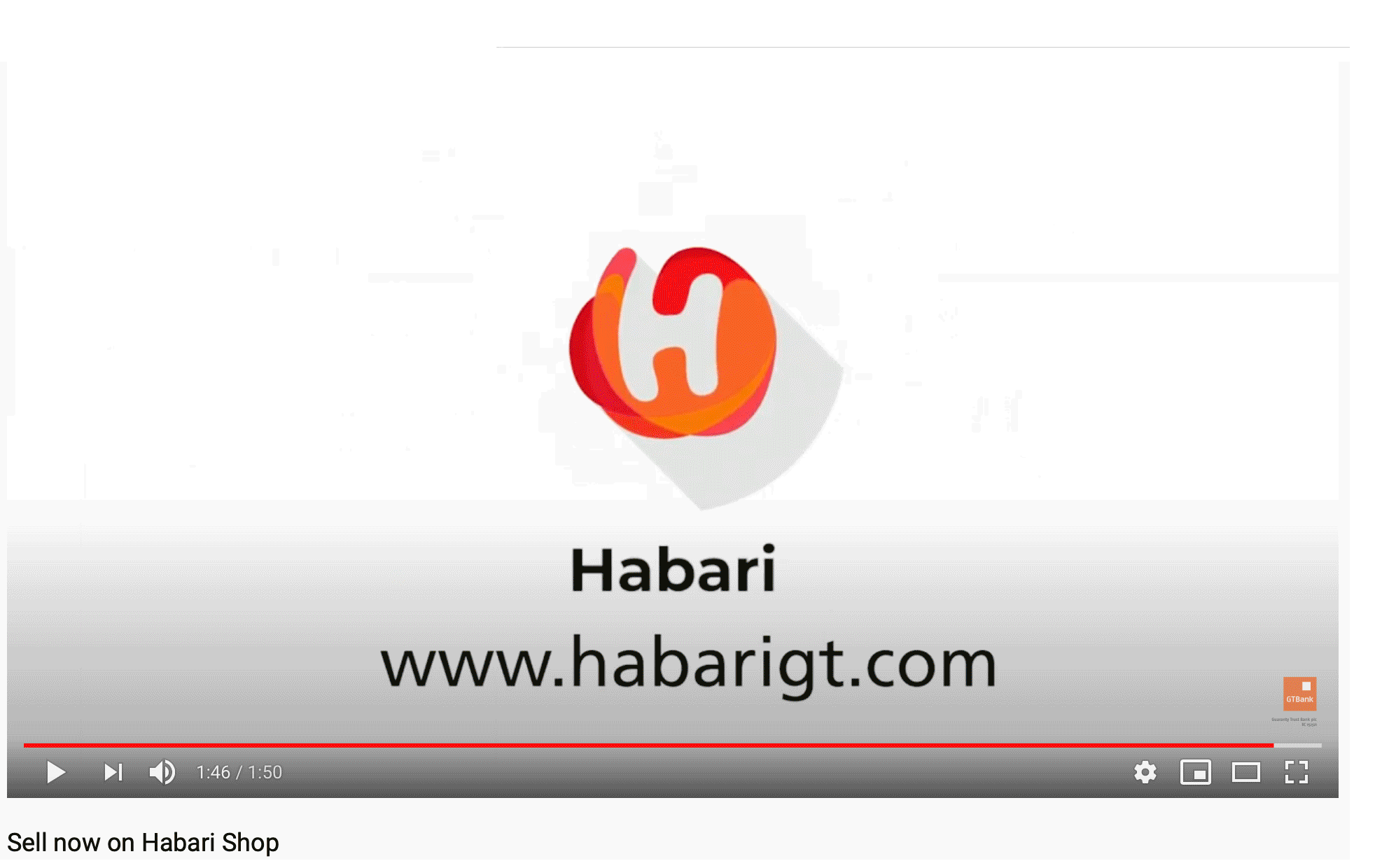 Sell now on Habari Shop