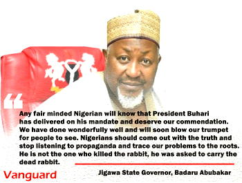 Stop blaming Buhari for hardship, high cost of food items — Gov Badaru
