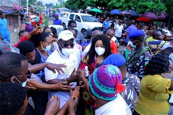 Covid-19: Health Commissioner, Council Chairman, teams storm Bakassi for sensitization