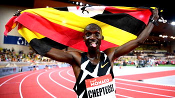 Ugandan record-setter Cheptegei flying in face of coronavirus