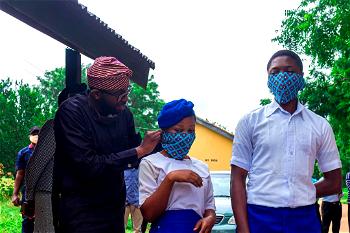 COVID-19: Lawmaker distributes face masks, handwashing sets to returning SS3 students