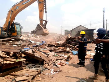 Why we demolished 150 shanties, kiosks in Agege – Lagos Taskforce