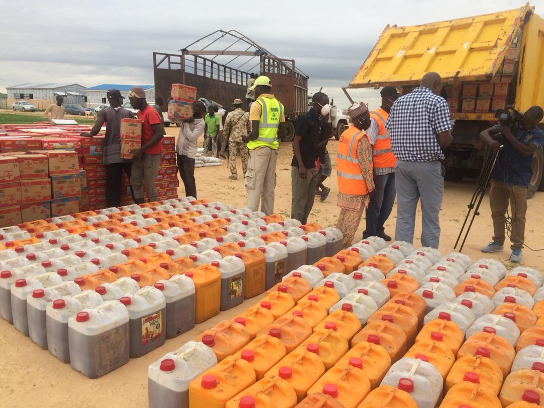 Nema Flag Off Monthly Distribution Of Food Items To Idps Borno