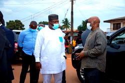 Ugwuanyi visits IPOB, security clash scene, assures return to norm