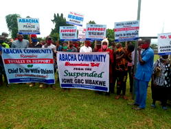 Another Anambra community disowns suspended Monarch over Abuja trip