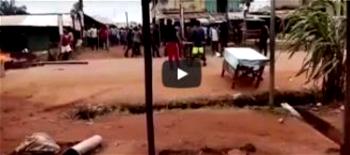 VIDEO: Many feared dead, as Police, DSS engage in gun battle with IPOB members 