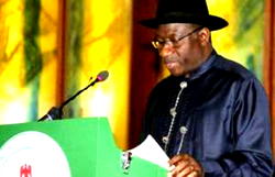 Restructuring: Jonathan disagrees with Nwodo, Adebanjo, Jega