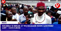 Today in the News: Nigeria’ll break if we release NDDC looters’ list — Ojougboh (VIDEO)