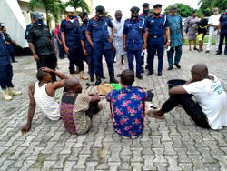 NSCDC arrest 5 suspected cultists with human skull