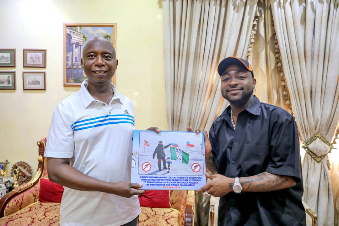 Davido endorses Ned Nwoko’s Malaria Eradication Project