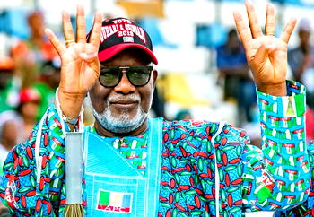 ONDO DECIDES: 12 governors storm Akure for Akeredolu