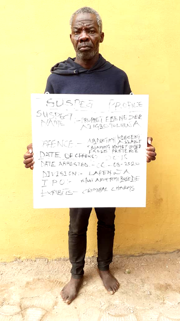  Fake pastor arrested for defiling two sisters in Ogun