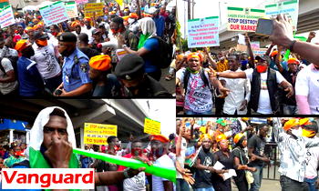 Again, Police stop #RevolutionNow protest in Lagos as SERAP, others condemn attacks