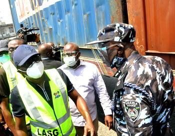 Traffic jams on Lagos’ ports roads will end in October, says Sanwo-Olu