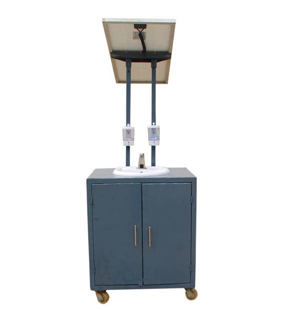 Covid-19:  PSC Solar launches contactless solar-powered hand wash/sanitizer stations