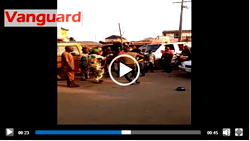 VIDEO: Retired soldier beats up policewoman on traffic duty in Lagos