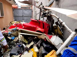 VIDEO: Helicopter crashes into Lagos building