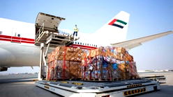 Plane with 20 tons of UN medical supplies arrives in Beirut