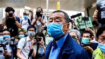 Hong Kong pro-democracy media mogul Jimmy Lai arrested