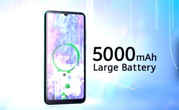 Entry-level HUAWEI Y6p packs a large 5000mAh battery that makes fun last