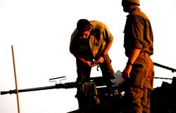 Israeli army says it hit squad placing explosives along Syria border