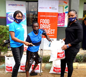 Covid-19: Organisation enlivens over 900 households with PWDs in Lagos