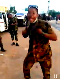 VIDEO: Newly recruited soldiers vow to deal with civilians