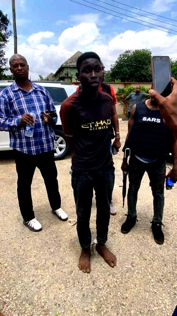 How group re-arrest suspected Akinyele serial killer Sunday Shodipe on Sunday
