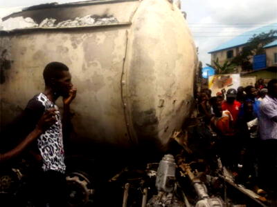 How hoodlums, motorists, others scooping fuel led to Ogun tanker explosion