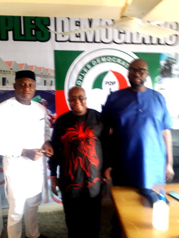 Edo 2020: PPN gov candidate Iyoha, supporters pledge support for Obaseki’s re-election