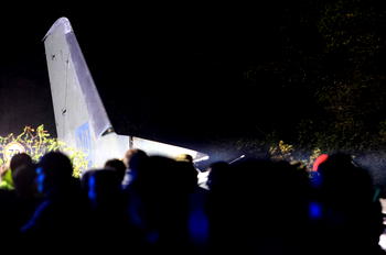 22 killed after military aircraft crashes in Ukraine