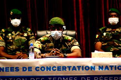 West Africa leaders press Mali junta over transition