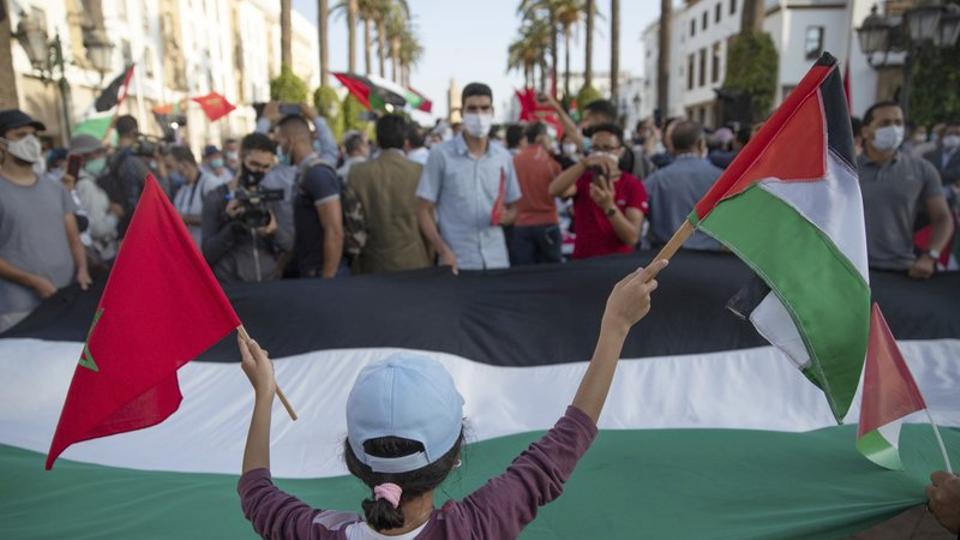 Morrocans protest over Israel normalisation agreements