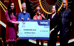 BBNaija: Laycon receives N30m cash prize, others