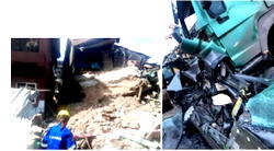 One crushed to death, another rescued in Lagos autocrash