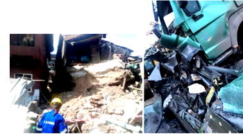 One crushed to death, another rescued in Lagos autocrash