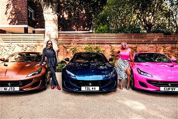 May God punish poverty: Nigerians react to Otedola’s Ferrari shopping for daughters