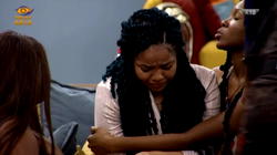[VIDEO] BBNaija: Nengi breaks down in tears as Ozo, others ignore her at Saturday night party