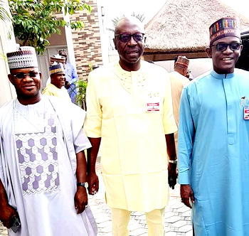 Edo: Buni, Bello meet Ize-Iyamu in Abuja