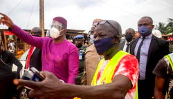 Fani-Kayode inspects ongoing projects in Oyo state, describes Makinde as effective leader