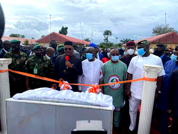 Gov Emmanuel reconstructs 168 housing units for NigeriaN Army