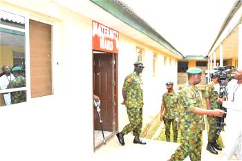 Buratai in Sokoto, inspects ongoing projects at 8 Division