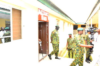 Buratai in Sokoto, inspects ongoing projects at 8 Division