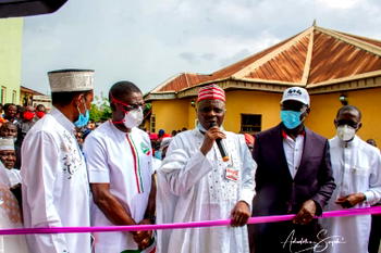 Obaseki, Kwankwaso commission Hajj Camp in Benin, urge voters’ turnout at guber poll