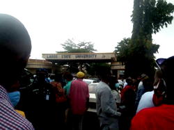BREAKING: ASUU, NASU shut out LASU VC, students as school resumes