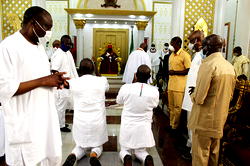 Group, party laud Oba of Benin over peace deal
