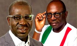 I didn’t beg Obaseki to return to APC, haven’t addressed press after election ― Ize-Iyamu