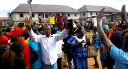 #EdoDecides: PDP supporters jubilate after announcing results at Egor, Oba market Oredo (VIDEO)