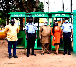 Bolt donates protective items to Edo State police command